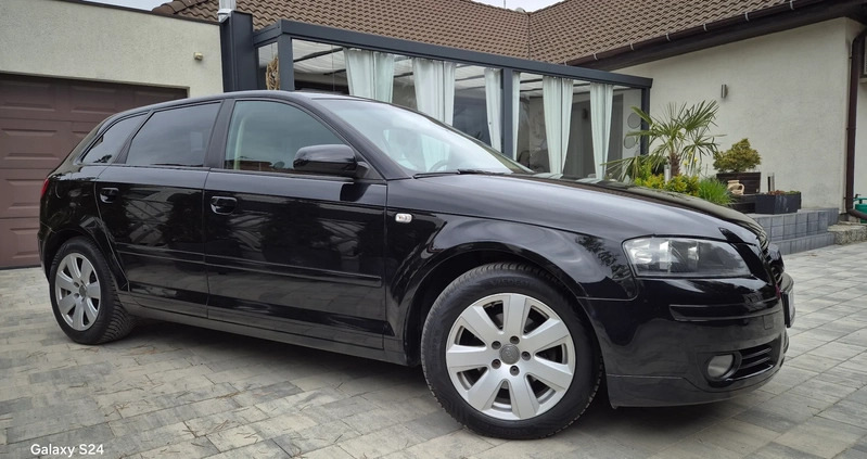 Audi A3 cena 17500 przebieg: 156180, rok produkcji 2007 z Kamień Krajeński małe 56